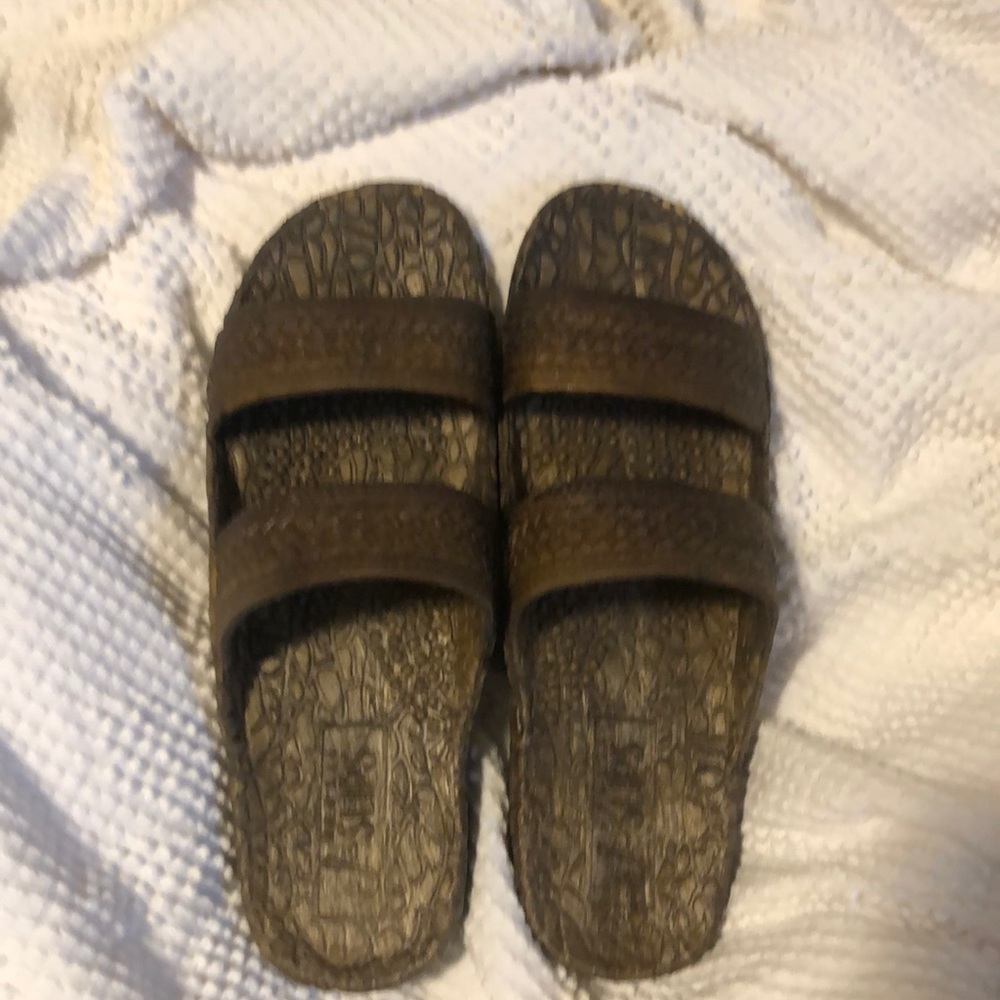 Brown sandals